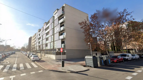 Bloque del barrio de La Peseta donde se produjeron los hehos