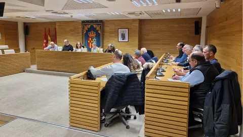 Imagen de un pleno municipal en Getafe