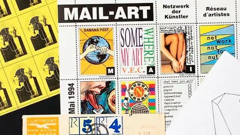 Pieza de mail art de una exposici&oacute;n en el MACBA / FONS PERE SOUSA | cr&oacute;nicagobal | elespa&ntilde;ol