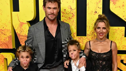 Elsa Pataki junto a su marido y sus hijos | Archivo
