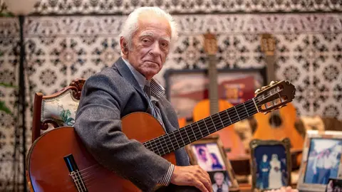Imagen de Manolo Sanl&uacute;car homenajado en las Jornadas Flamencas de Fuenlabrada