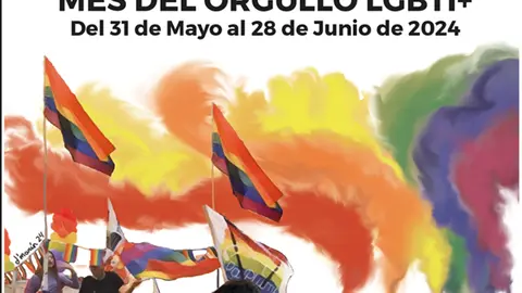 Cartel de la celebraci&oacute;n en Parla del Mes del Orgullo LGBTI