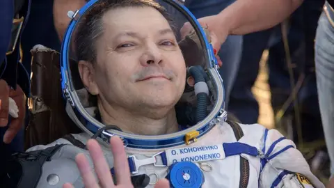 El astronauta ruso Oleg Kononenko supera los 1.000 d&iacute;as en el espacio