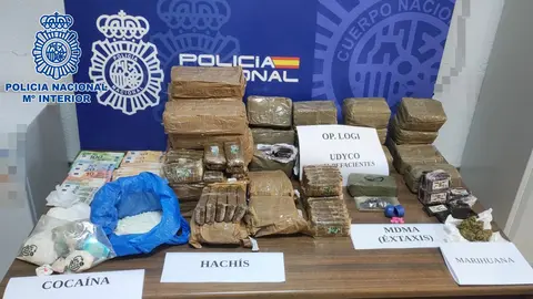 La Polic&iacute;a Nacional y la Guardia Civil han detenido a un grupo criminal que traficaba con droga