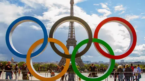 Aros ol&iacute;mpicos en Par&iacute;s 2024 | latercera