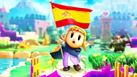 Es el primer videojuego de la saga de Zelda que tiene a la princesa como protagonista | Imagen: Nintenduo