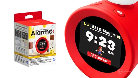 Alarmo es el nuevo reloj inteligente de Nintendo | Imagen: Nintendo