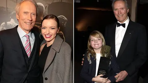 Clint Eastwood y su hija Francesca a trav&eacute;s de los a&ntilde;os | Getty Images