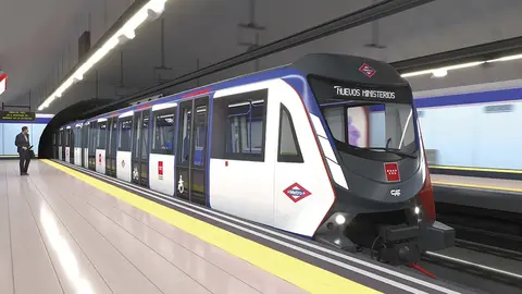 Recreaci&oacute;n del tren sin conductor que se utilizar&aacute; en Madrid | EMT