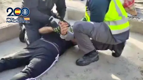 Uno de los detenidos en las operaciones de venta de droga