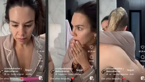 La presentadora mostraba su incredulidad y sorpresa ante el resultado del test de embarazo | Instagram