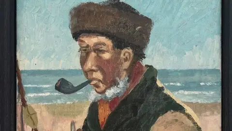 El cuadro representa un pescador fumando en pipa | LMI Group International