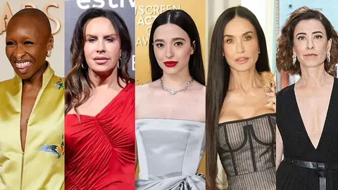 Las cinco nominadas al Oscar a Mejor Actriz 2025 | GETTY