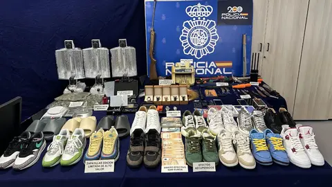 Bot&iacute;n incautado por la Polic&iacute;a durante los registros | Polic&iacute;a Nacional