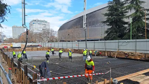 Las obras pretenden hacer de la estaci&oacute;n una zona m&aacute;s accesible y que abarque el alto tr&aacute;fico de pasajeros, sobre todo en d&iacute;as de partido | CAM