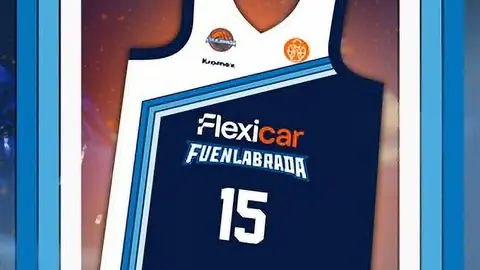 dise&ntilde;o de la nueva camiseta del Flexicar Fuenlabrada, elegida por los aficionados