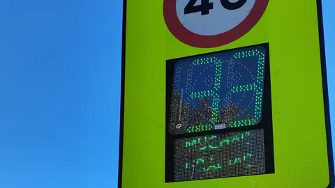 Las se&ntilde;ales avisan del exceso de velocidad | Ayto. de Fuenlabrada