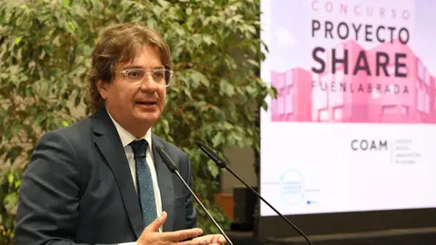 El alcalde Javier Ayala en la entrega de premios de esta ma&ntilde;ana | Ayto. de Fuenlabrada