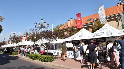 La Despensa de Madrid instalada en Villaviciosa de Od&oacute;n, en una edici&oacute;n anterior