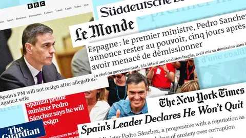 S&aacute;nchez en la prensa extranjera | Imagen: eldiario.es