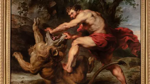 'Sans&oacute;n y el le&oacute;n', por Rubens | CAM