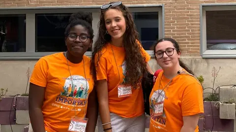 Las tres representantes de Fuenlabrada | Ayto. de Fuenlabrada