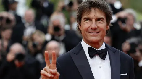 Tom Cruise, presentando 'Top Gun:Maverick' en Cannes | REUTERS