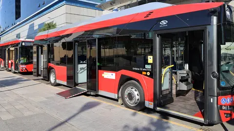 Los autobuses son uno de los medios de transporte m&aacute;s usados en Espa&ntilde;a | Archivo (Ayto. de Fuenlabrada)