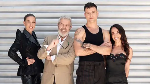 Jurados y presentadora de 'Maestros de la Costura Celebrity' | RTVE