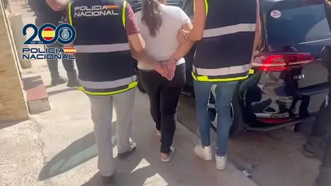 La detenida hab&iacute;a efectuado robos por varios municipios, entre ellos, Fuenlabrada | CNP