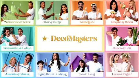 Conoce a las 10 parejas participantes de 'DecoMasters' | RTVE