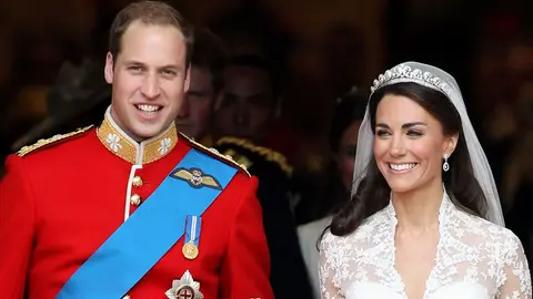 William y Kate el d&iacute;a de su boda | GETTY