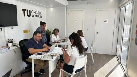 Oficina m&oacute;vil de empleo de la Comunidad de Madrid