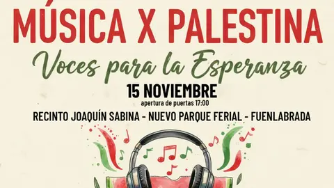 Musica para Palestina, concierto solidario