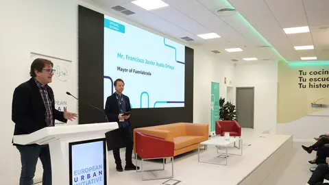 El alcalde Javier Ayala durante la inauguraci&oacute;n de las dos jornadas | Ayto. de Fuenlabrada