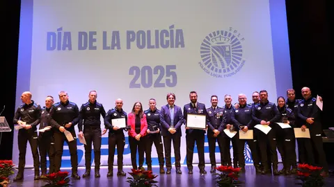 Agentes locales galardonados | Ayto. de Fuenlabrada