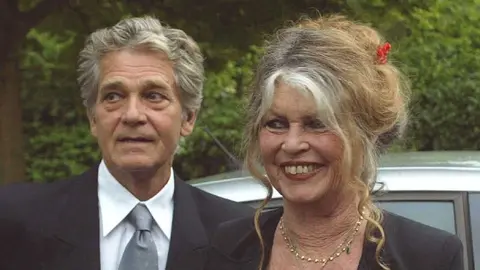 Brigitte Bardot y su marido, Bernard d'Ormale | GTRES