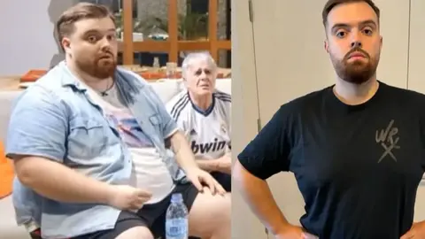 Ibai Llanos actualmente est&aacute; cerca de los 100 kilos tras un intenso proceso de trabajo f&iacute;sico y mental | Redes Sociales