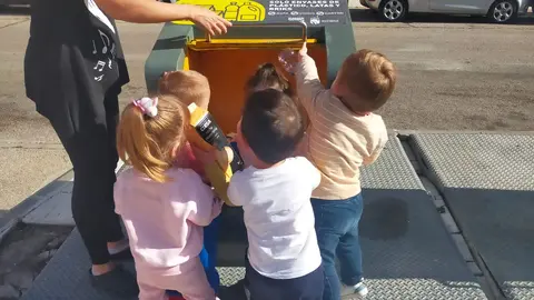 Jornada de reciclaje en una escuela infantil de Fuenlabrada | Ayto. de Fuenlabrada