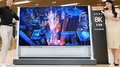 Una de las televisiones 8K de LG | LG