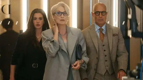 Miranda, Nigle y Andy en el regreso de 'El diablo viste de Prada 2' | Universal