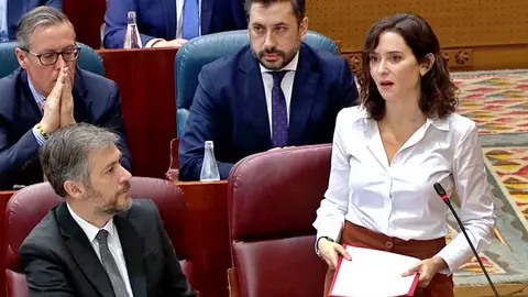 D&iacute;az Ayuso en el pleno de la Asamblea de Madrid | CAM
