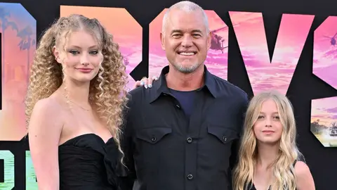 Billie Beatrice Dane, Eric Dane y Georgia Geraldine Dane | FilmMagic