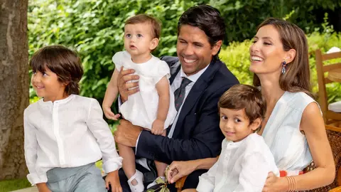 Fernando Verdasco, Ana Boyer y sus tres hijos | Instagram