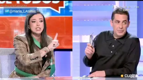 Sarah Santaollala y Antonio Naranjo en 'En boca de todos' | Mediaset
