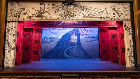 El tel&oacute;n que cre&oacute; Dal&iacute; para "Bacchanale" | GETTY