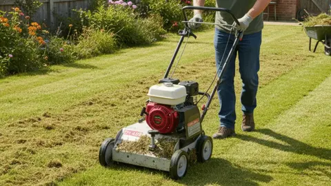 Descubre c&oacute;mo y cu&aacute;ndo escarificar el c&eacute;sped paso a paso. Consejos, herramientas y trucos para mantener tu jard&iacute;n sano todo el a&ntilde;o.