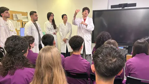 El Hospital de Fuenlabrada participa en el programa 4&ordm; ESO + Empresa | HUF