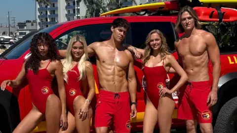 'Los Vigilantes de la Playa' presenta sus protagonistas