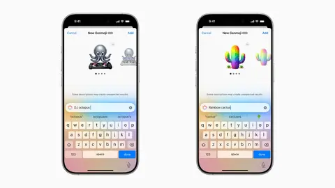 Genmoji podr&iacute;a ser mucho m&aacute;s &uacute;til en iOS 27 | Apple